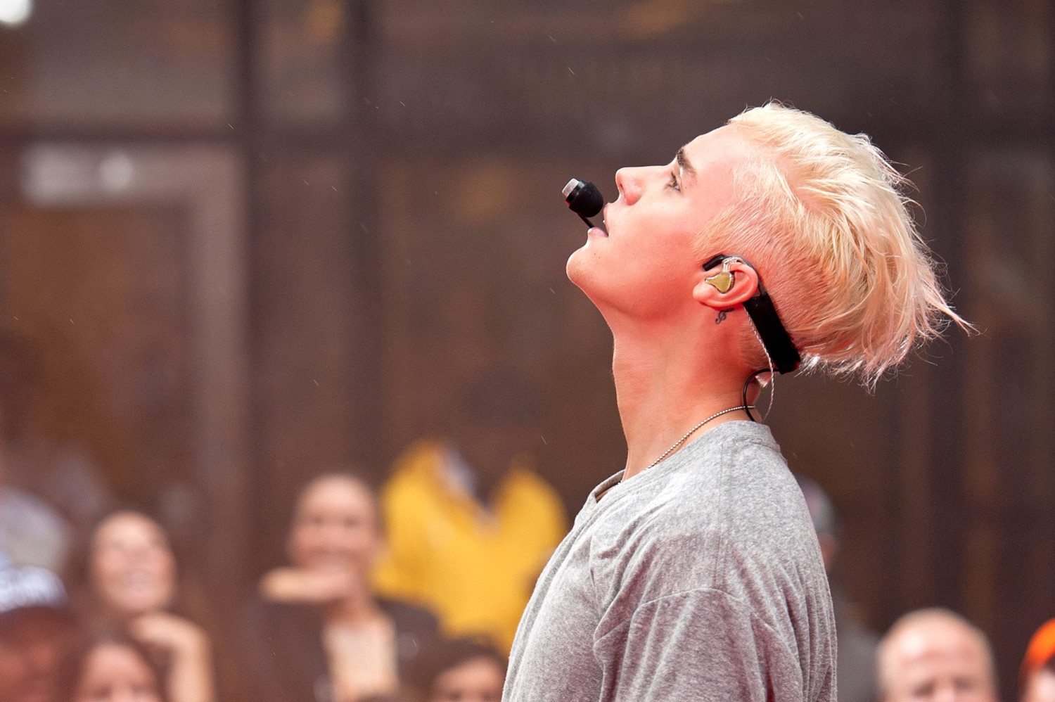 Justin Bieber Performs On NBC's 'Today'