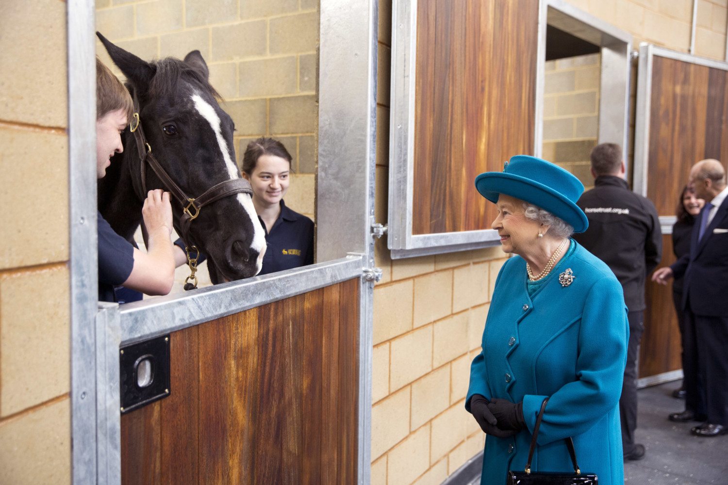 Queen Elizabeth horses photo