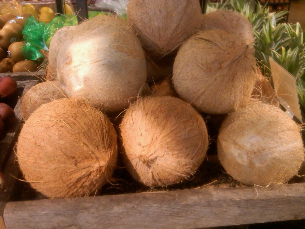 raw coconut photo