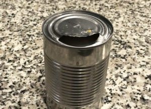 How to open a can when you don't have a can opener