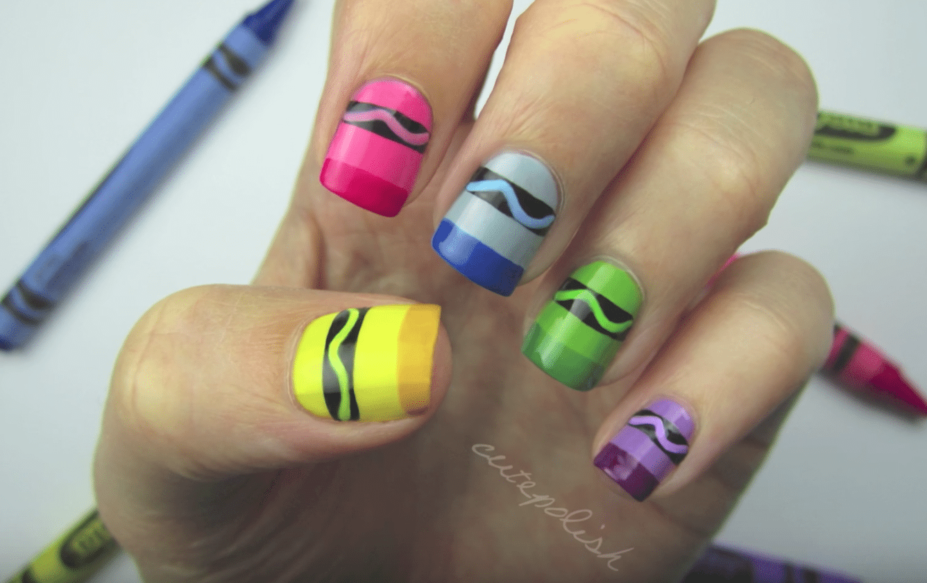3. "Back to School Nail Art" - wide 5