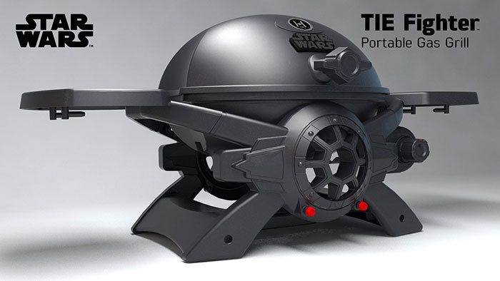 der ovre Besiddelse Kritisere Star Wars Tie Fighter Grill Is A Perfect Fan Gift - Simplemost