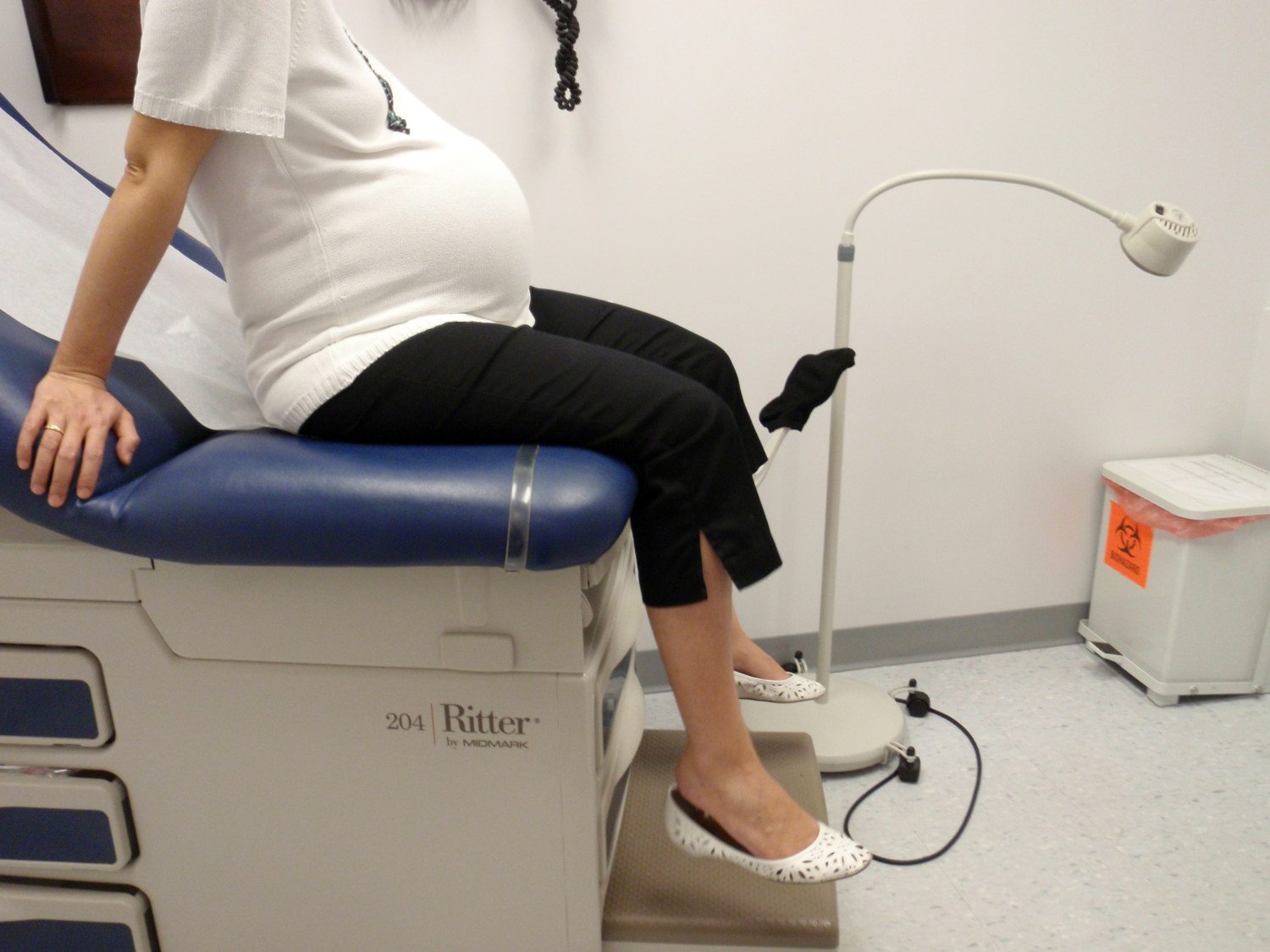 pregnant doctor photo