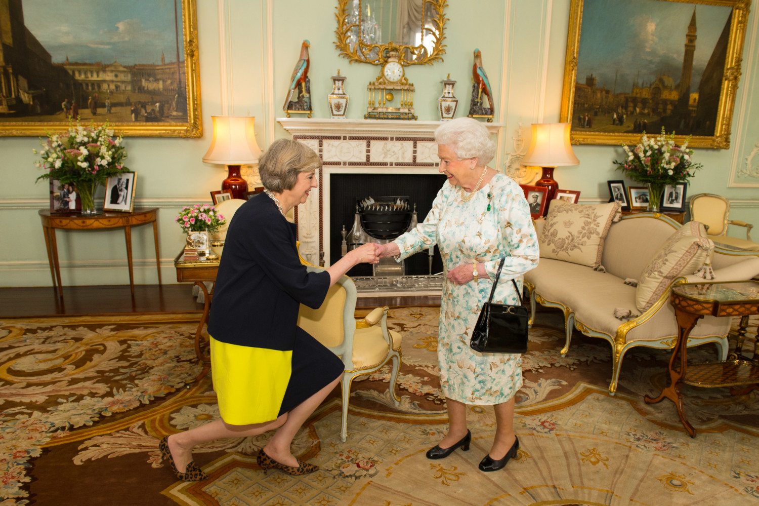 queen prime minister photo