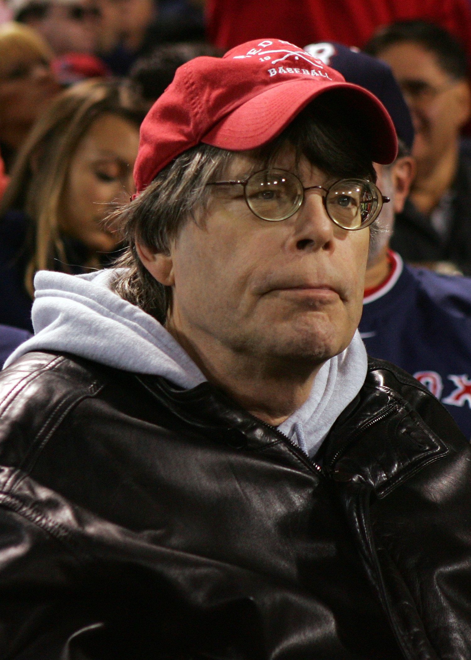 stephen king red sox photo