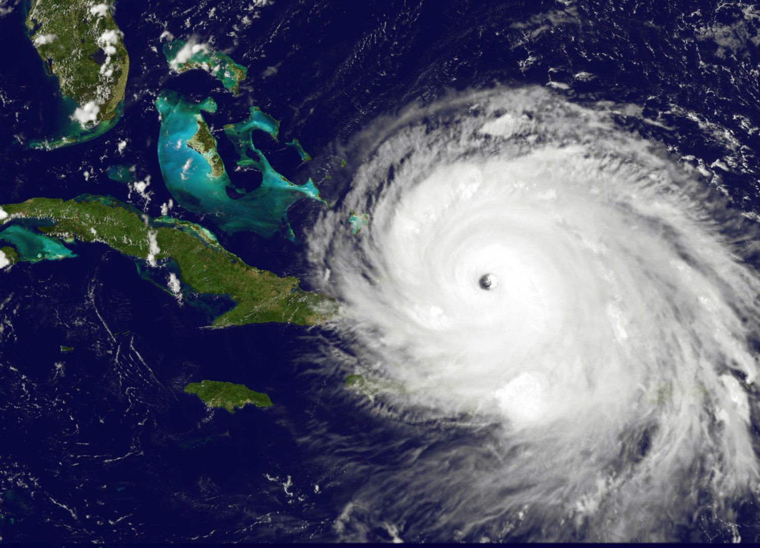 hurricane irma satellite photo