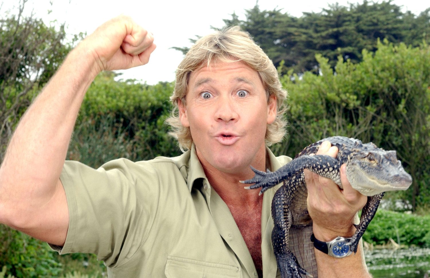 Steve Irwin crocodile hunter