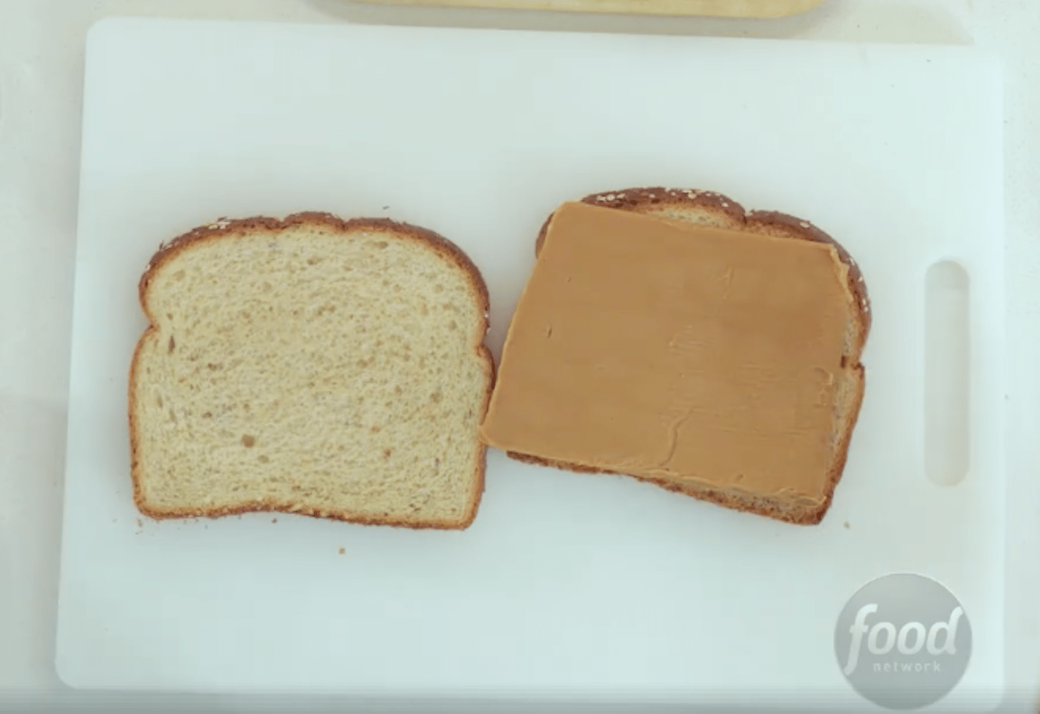 peanut butter sandwich hack