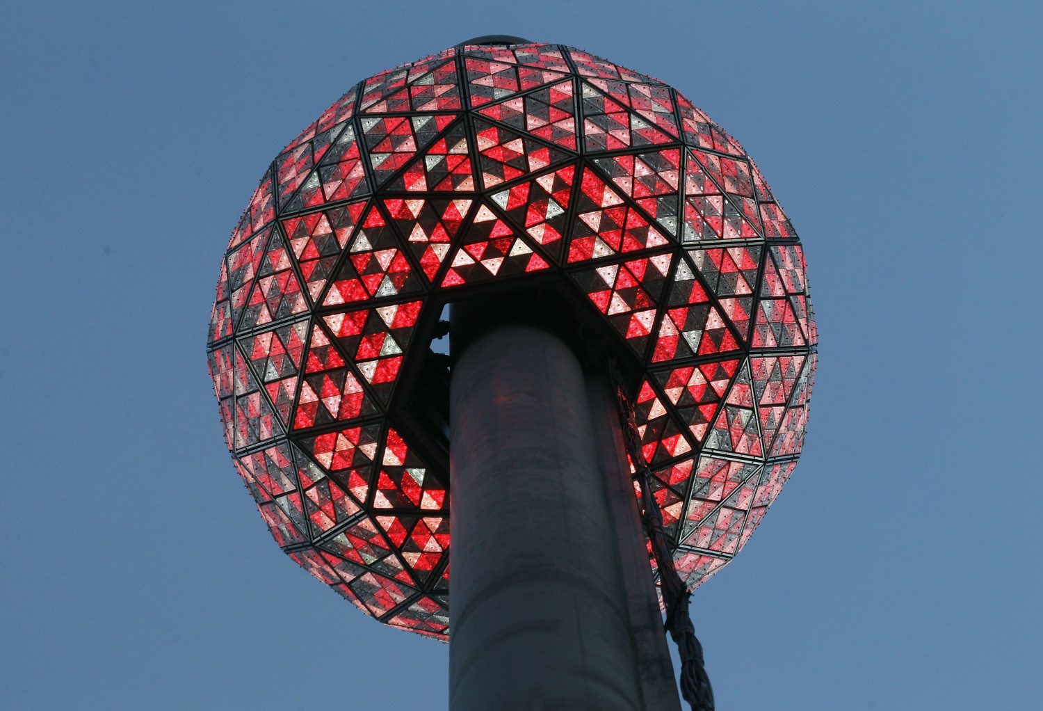 New York Tests Times Square Ball Ahead of New Year's Eve
