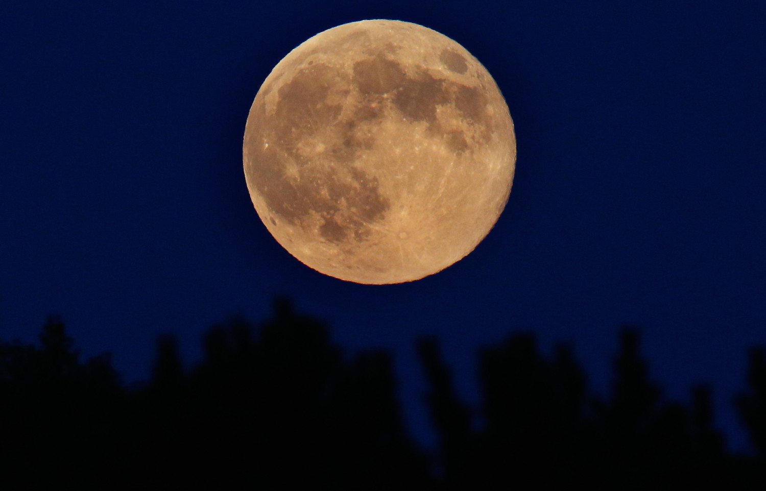 Biggest Supermoon Of 2014 Lights Up The Sky