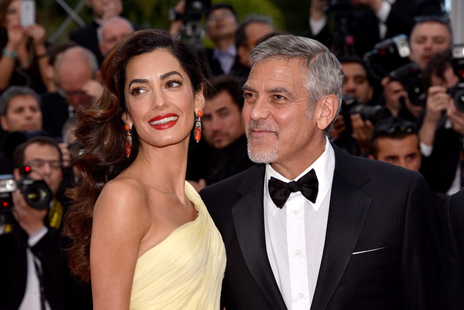 George Clooney Amal photo