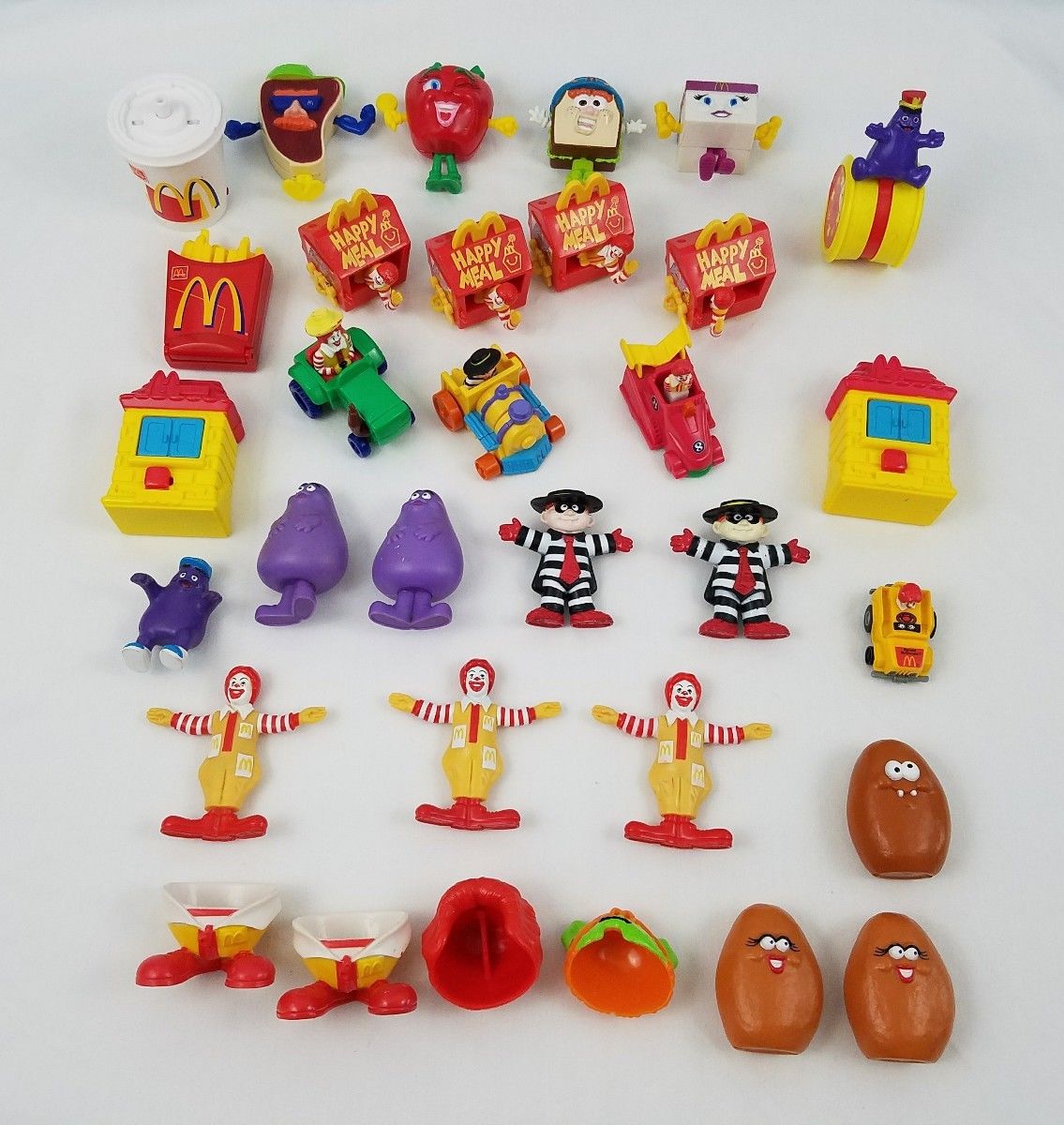 McDonalds Surprise Lot of 25 NEW Sealed Happy Meal Toys 80s 90s 2000s 