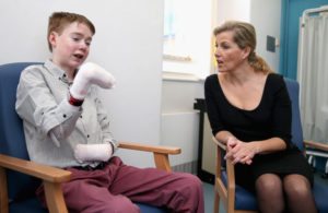 The Countess Of Wessex Visits DEBRA Clinic