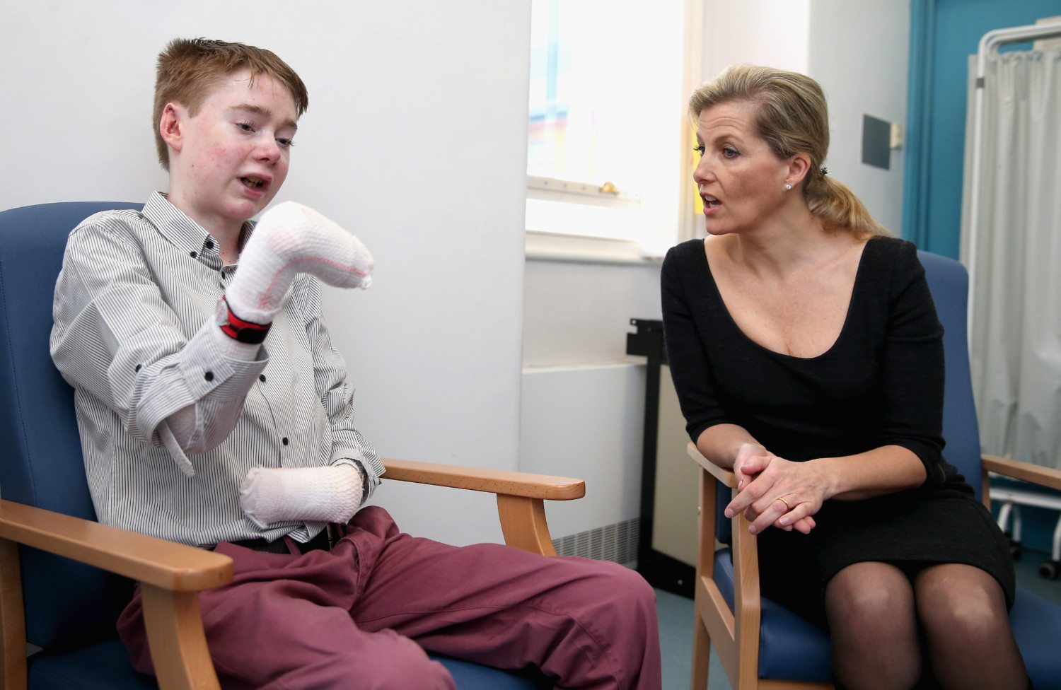 The Countess Of Wessex Visits DEBRA Clinic