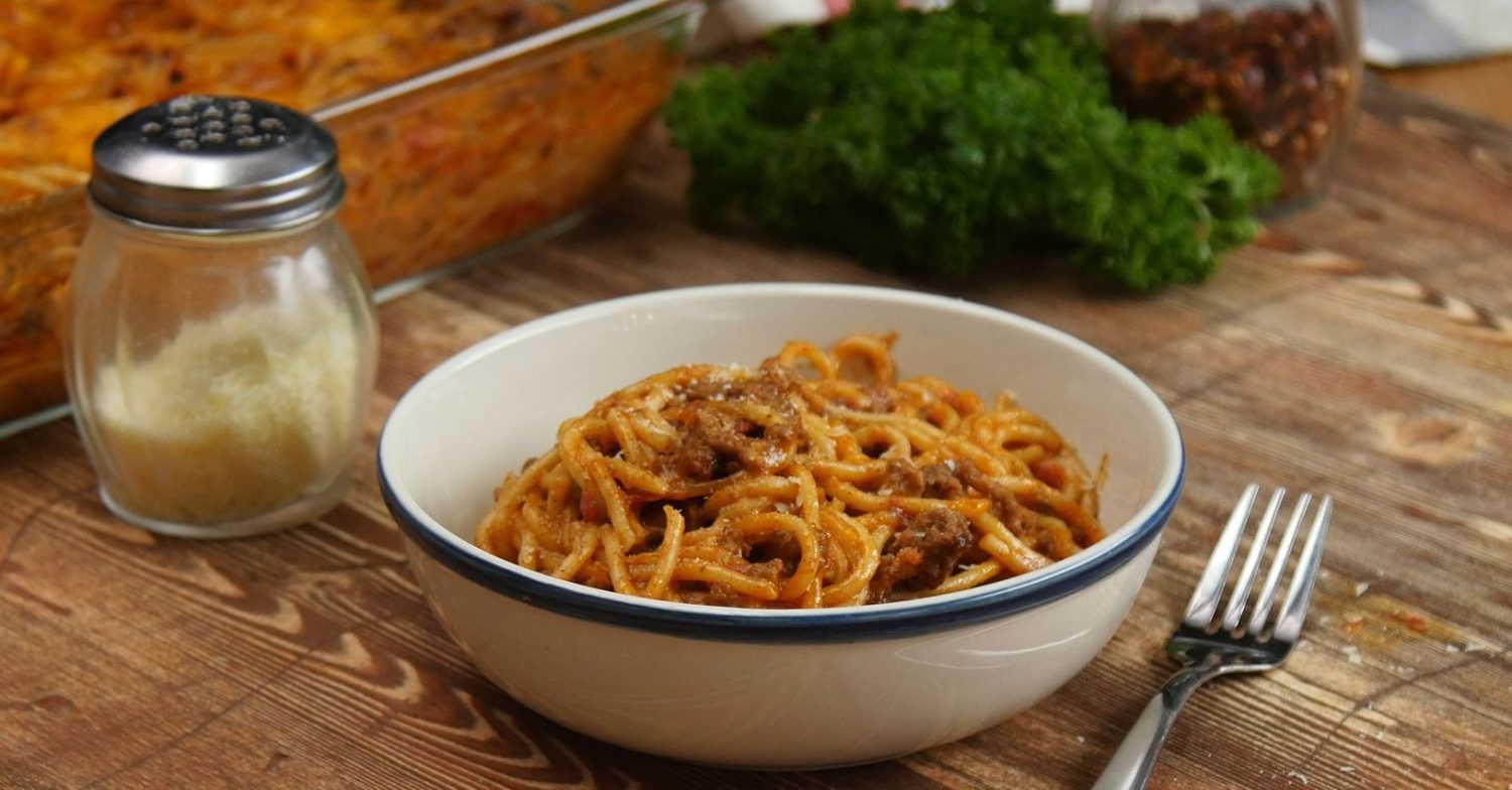 Tex Mex Taco Spaghetti Recipe Simplemost