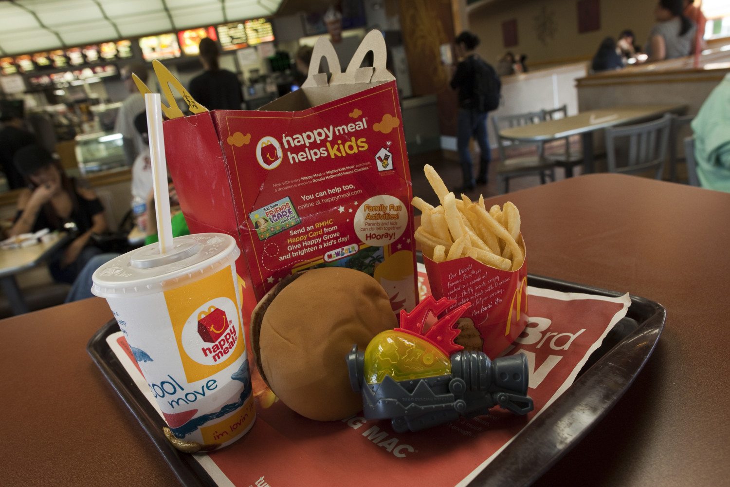 McDonald happy meal photo