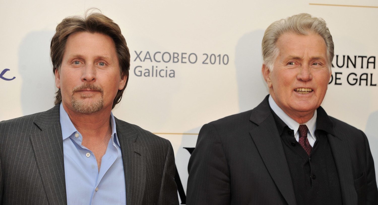 Emilio Estevez and Martin Sheen attend 'The Way' Premiere in Madrid