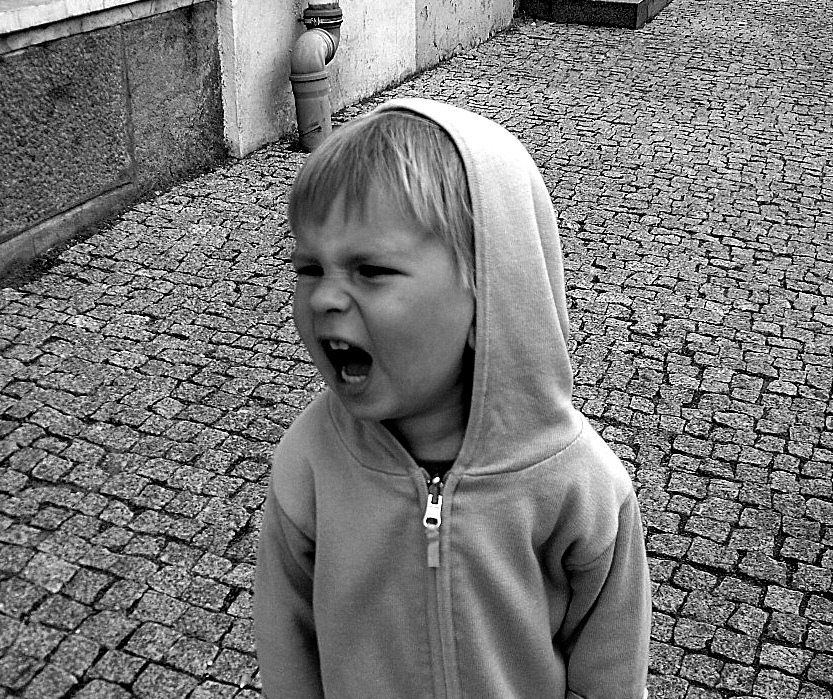 kid tantrum photo