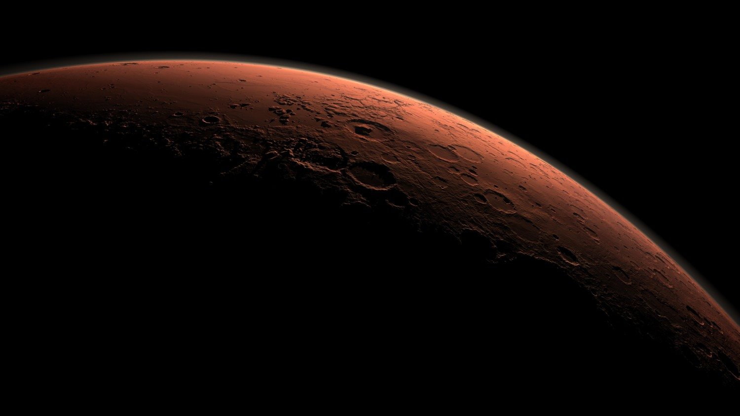 Daybreak at Gale Crater