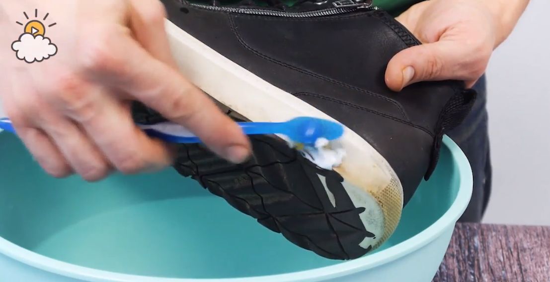 best way to clean sports shoes