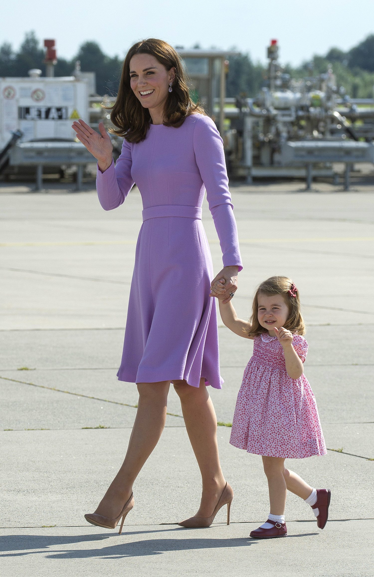 Kate Middleton Princess Charlotte photo