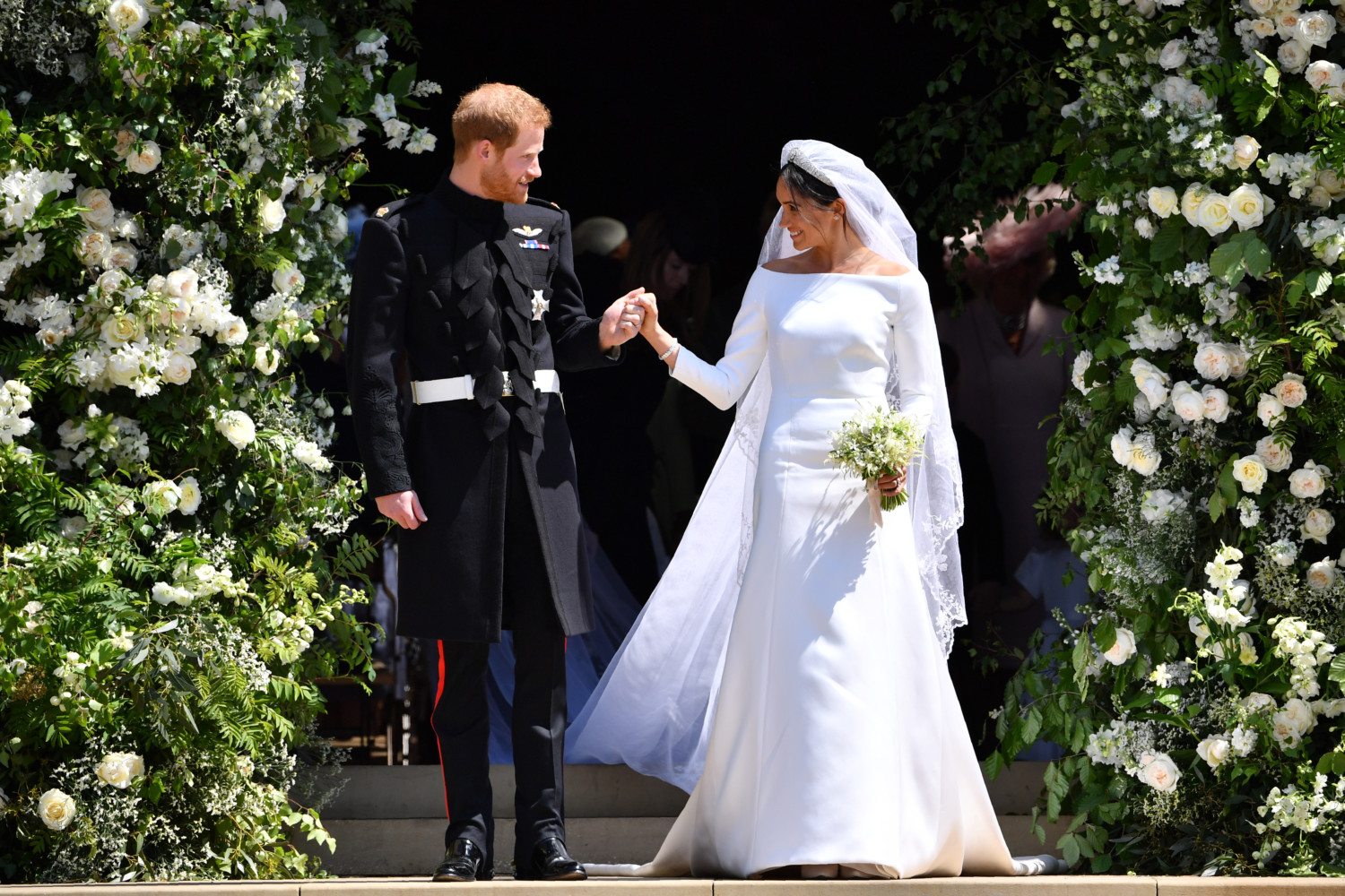 prince harry meghan markle royal wedding chapel photo
