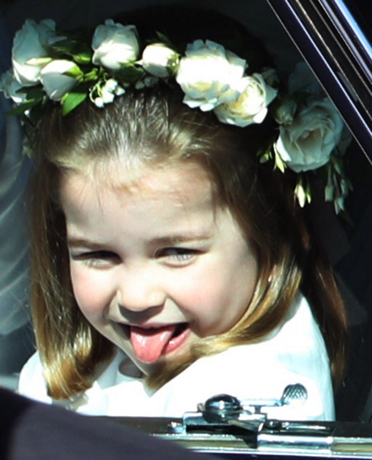princess charlotte car photo