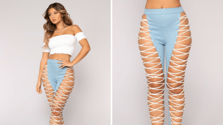 These 'extreme cut-out jeans' are the latest weird denim trend