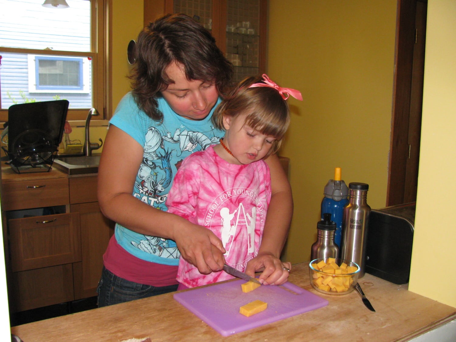 cooking with kids photo