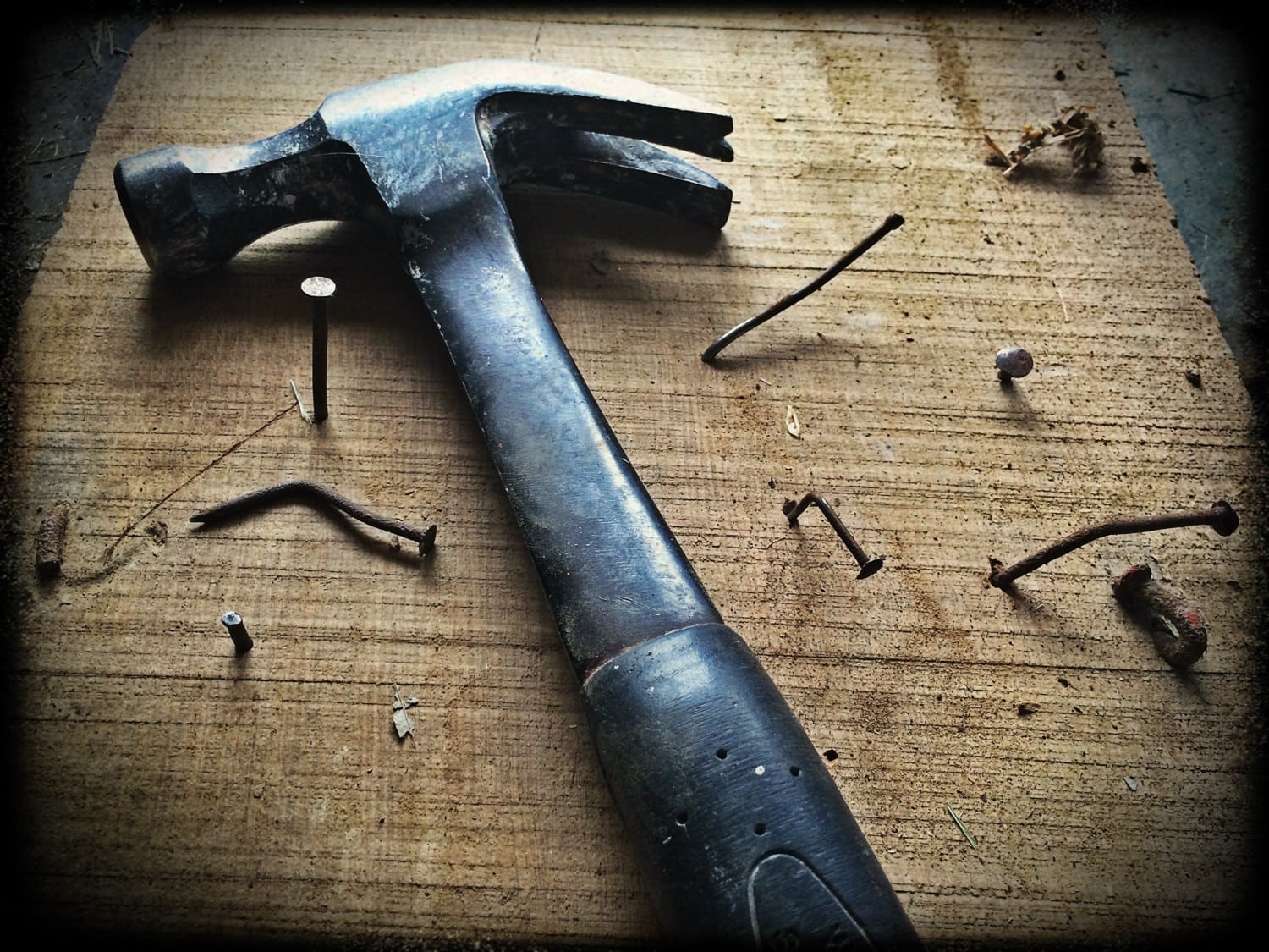 hammer and nails photo
