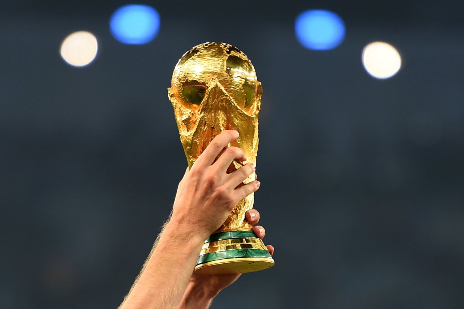 world cup trophy photo