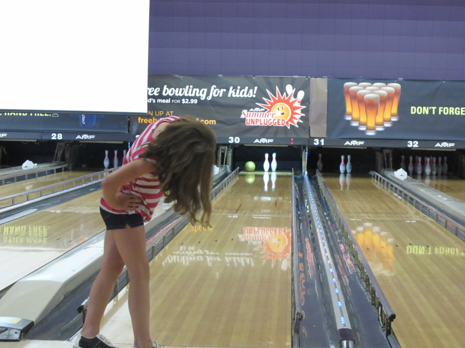 kids bowling photo