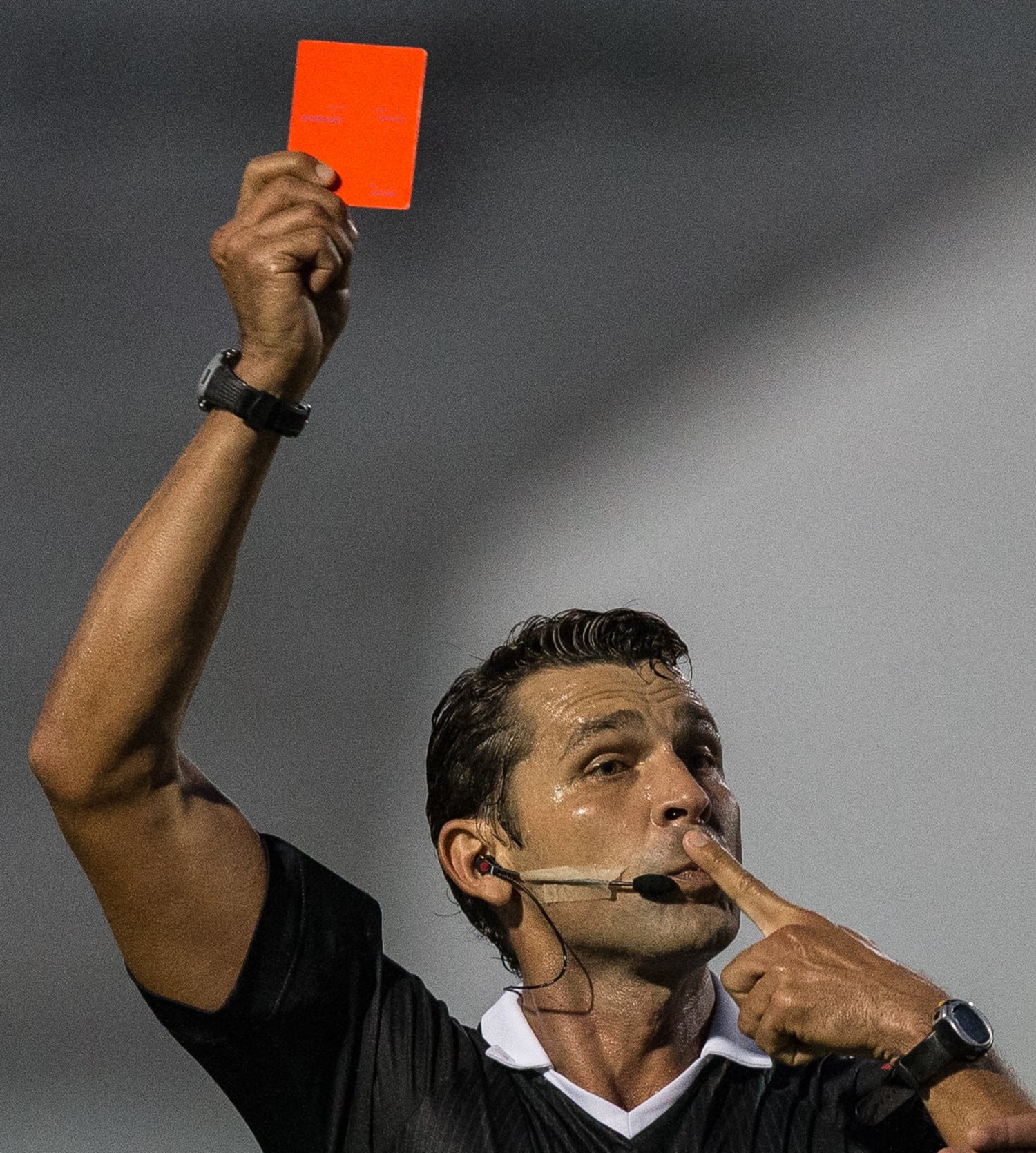 soccer red card photo