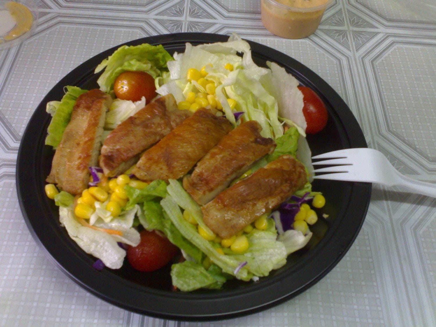 mcdonalds salad photo