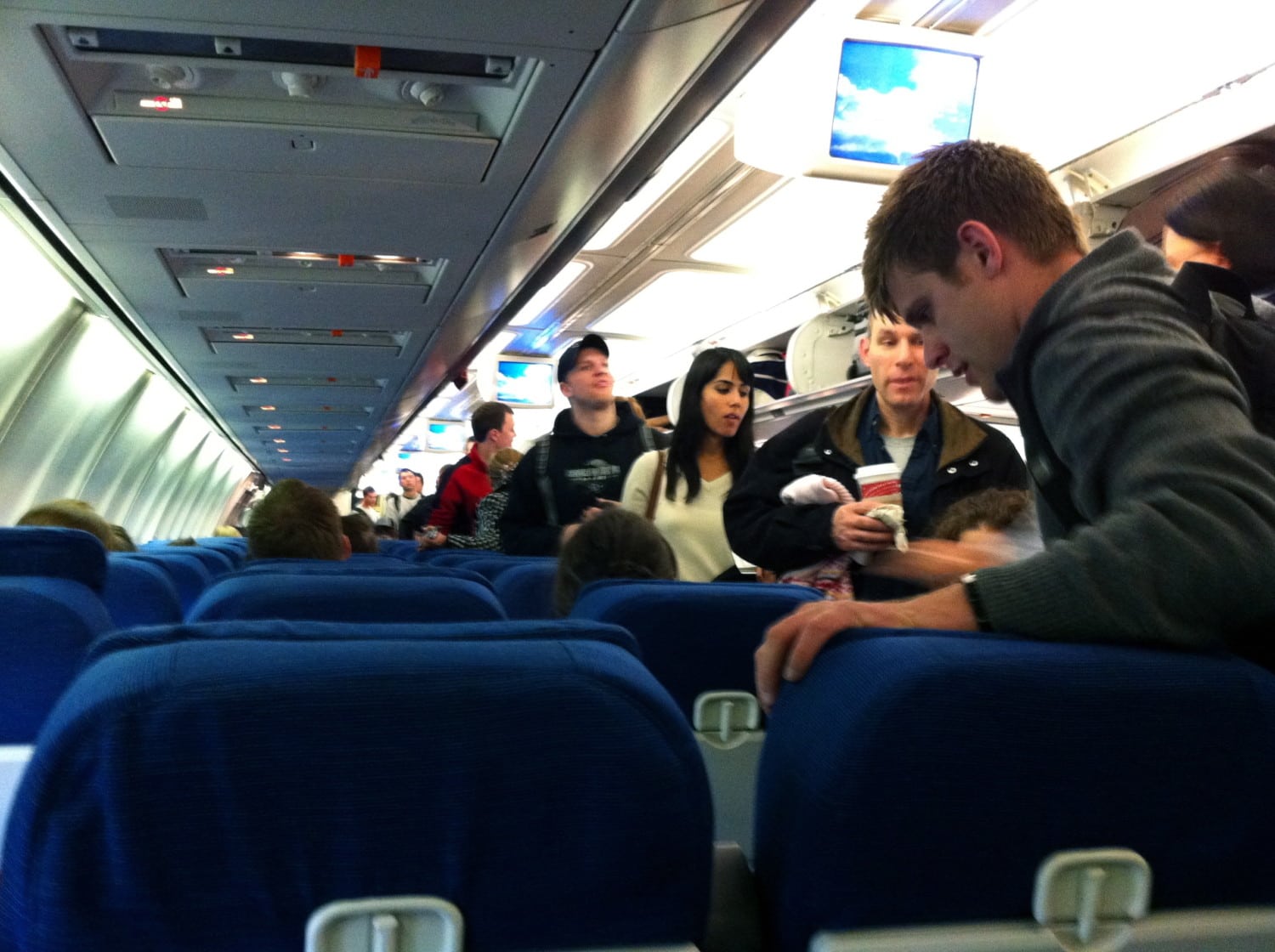 airplane seat photo