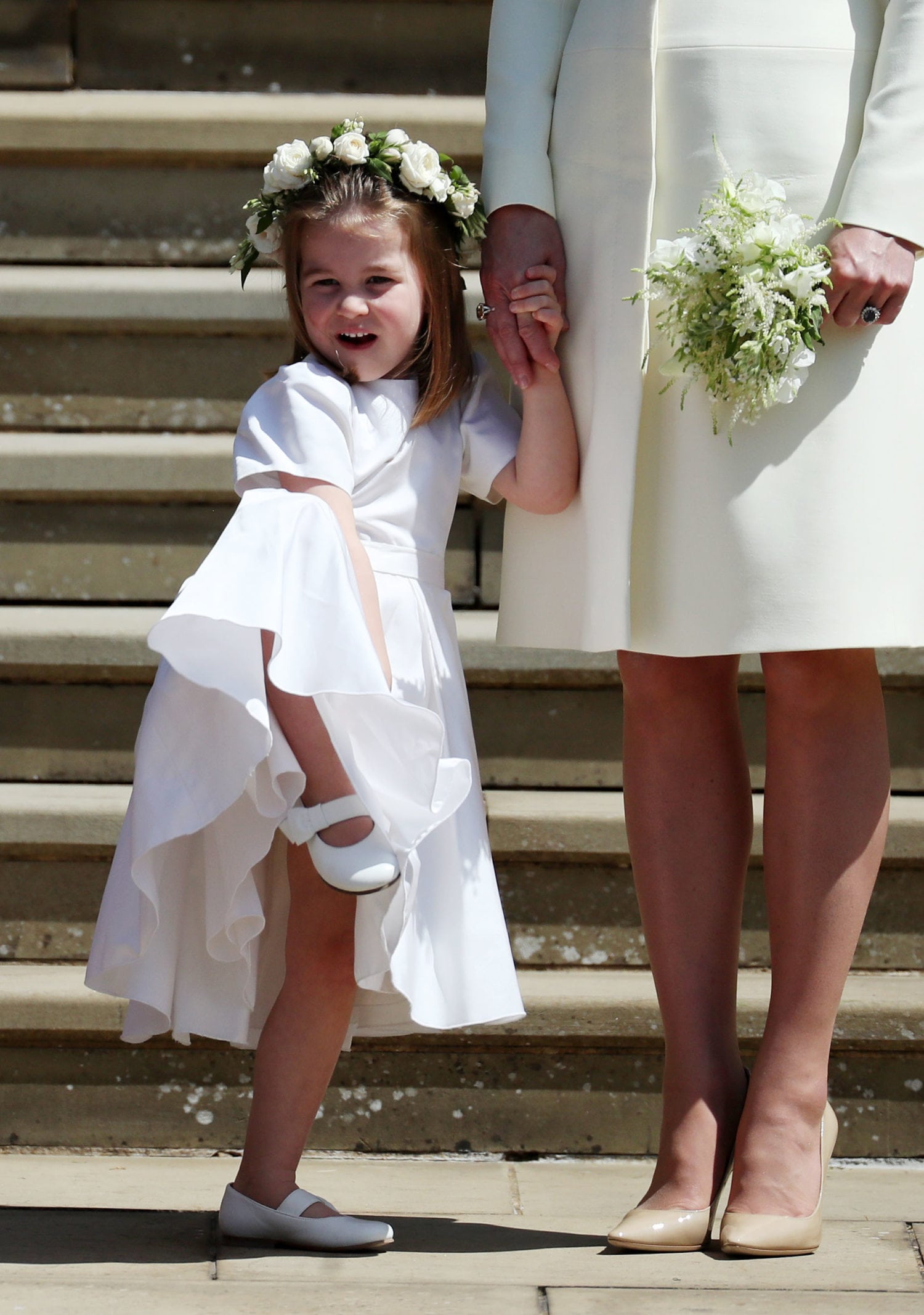Princess Charlotte royal wedding photo