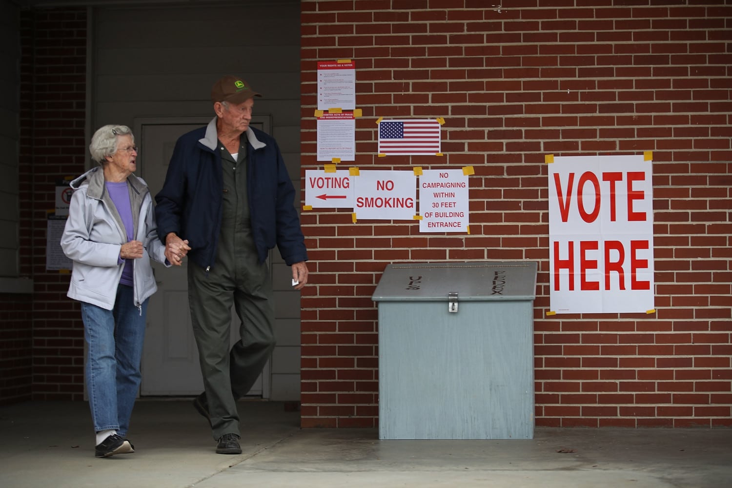 Voters In Alabama Head To The Polls For State's Special Election To Fill Jeff Sessions Seat