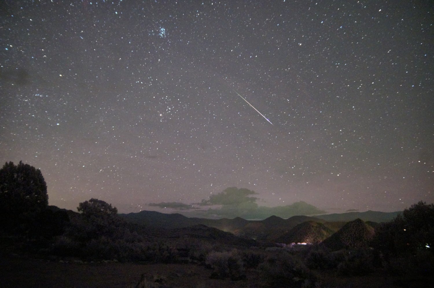 perseid meteor photo