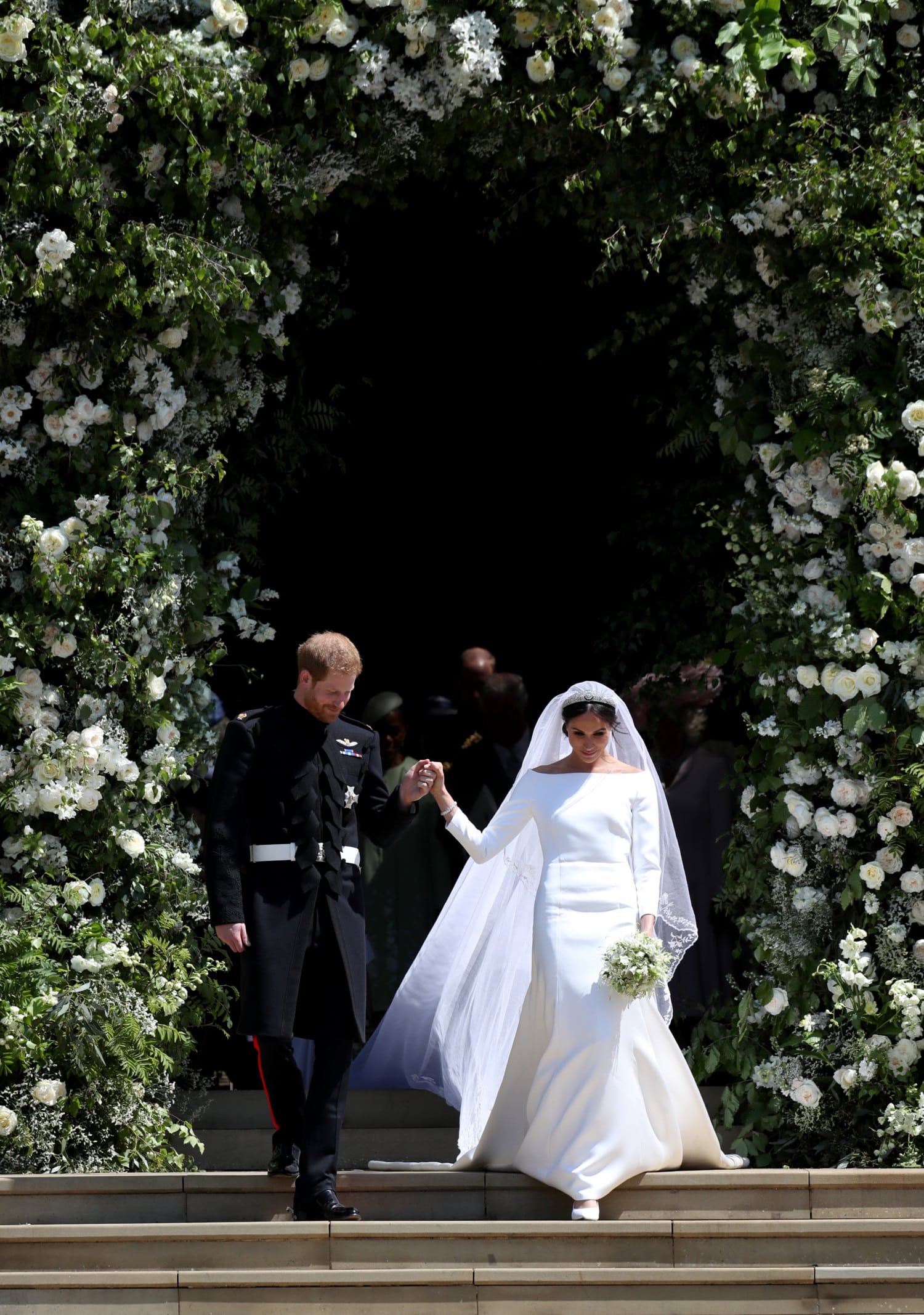 St George chapel royal wedding photo