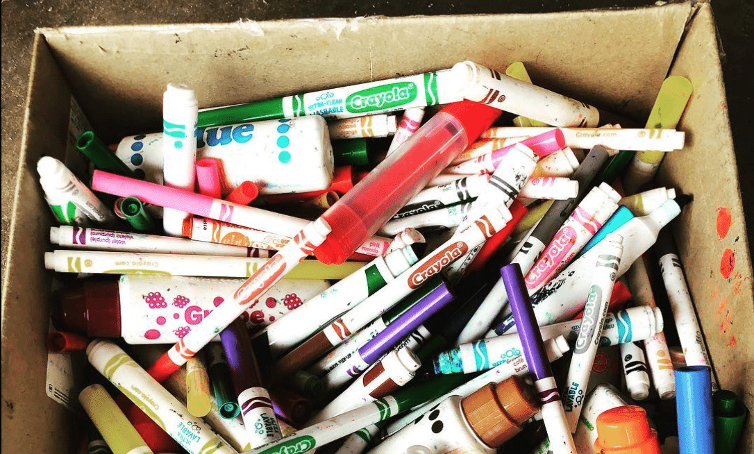 This mom's post about recycling your kid's markers is going viral
