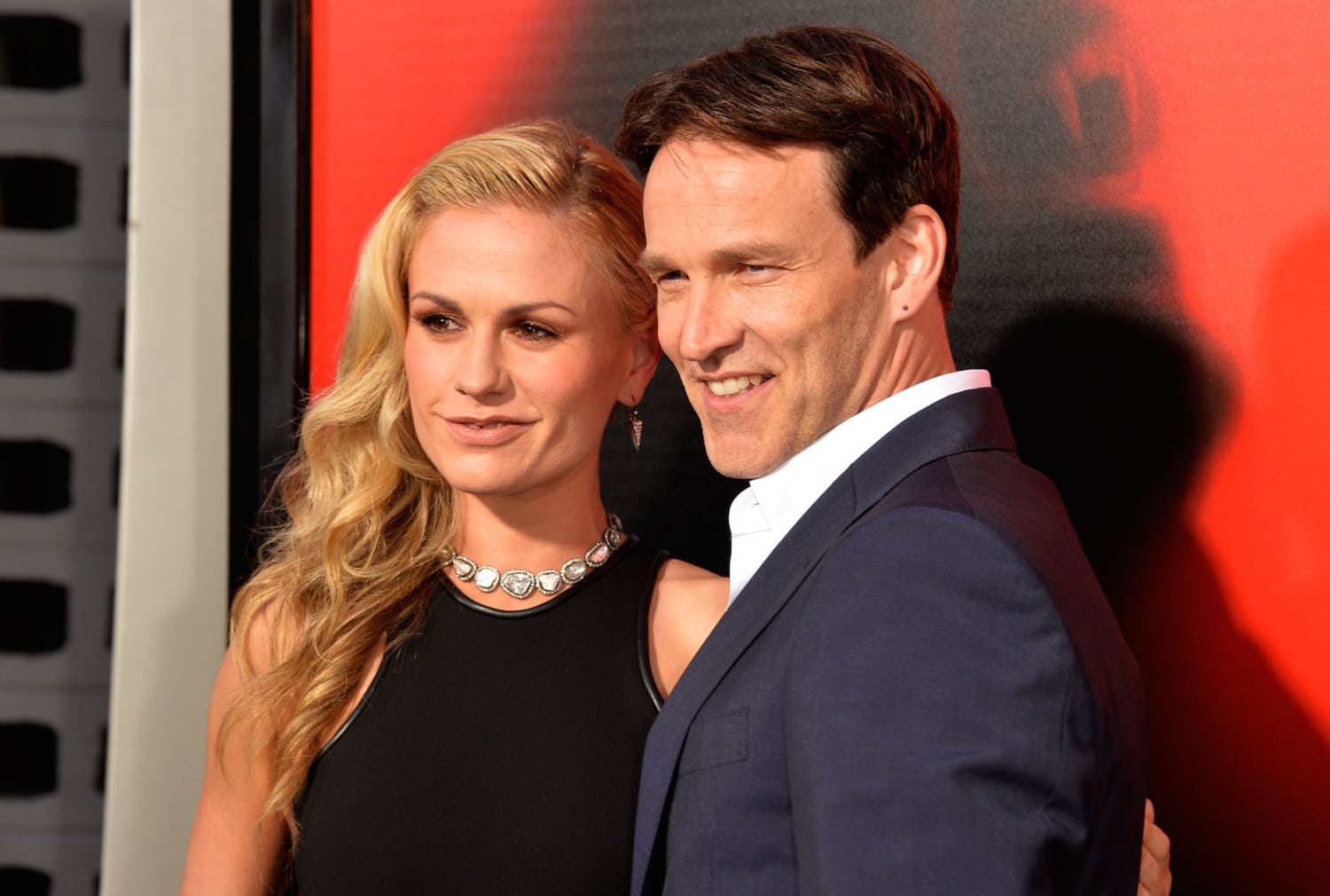 Anna Paquin and Stephen Moyer photo