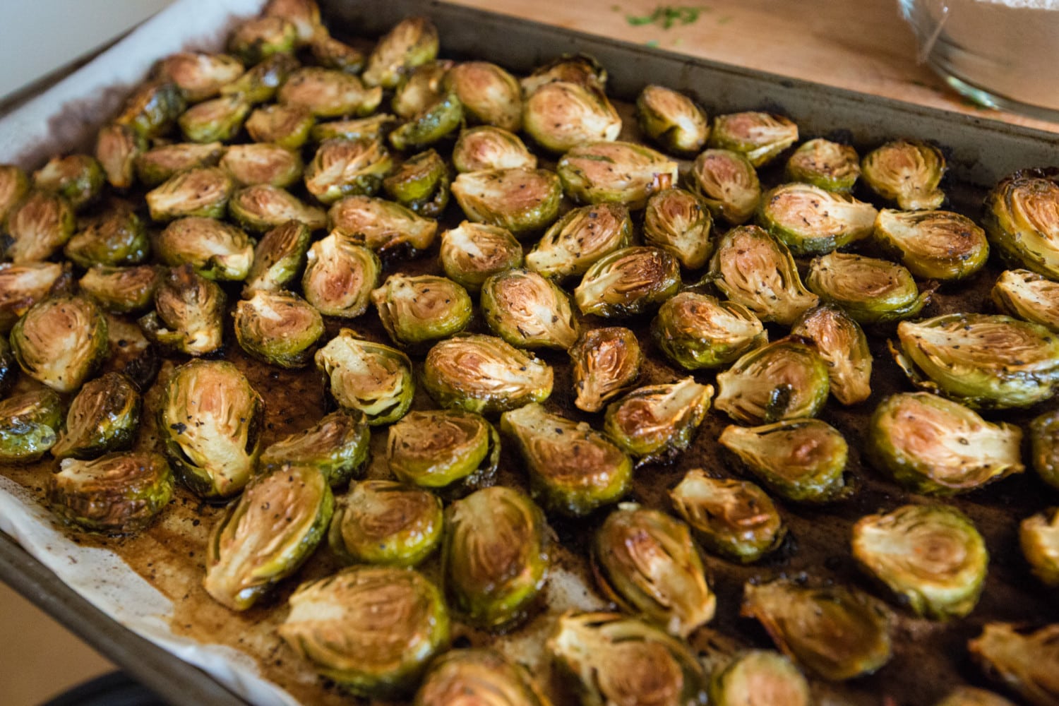 roasted Brussels photo