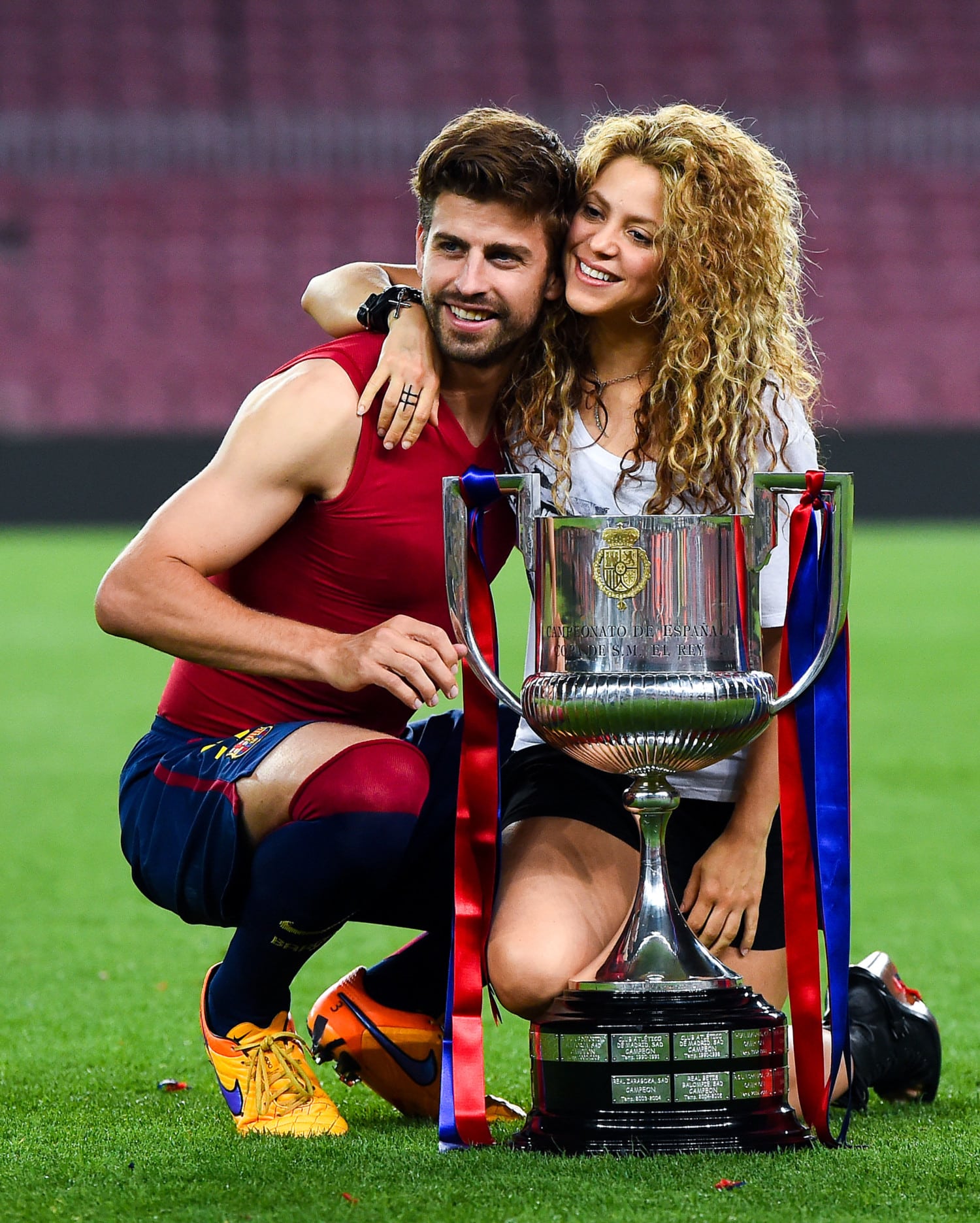 Shakira and Gerard Piqué.