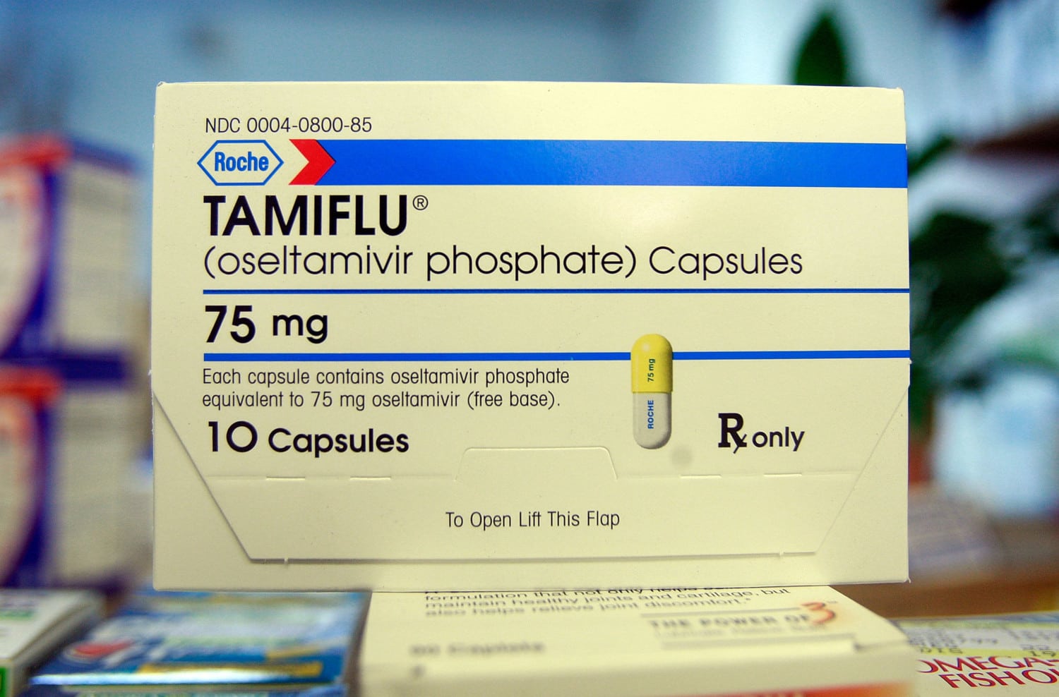 antiviral flu medication photo