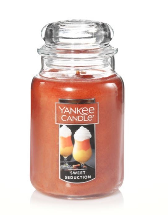 NEW 22 oz Yankee Candle SWEET SEDUCTION Large Halloween Housewarmer Jar 