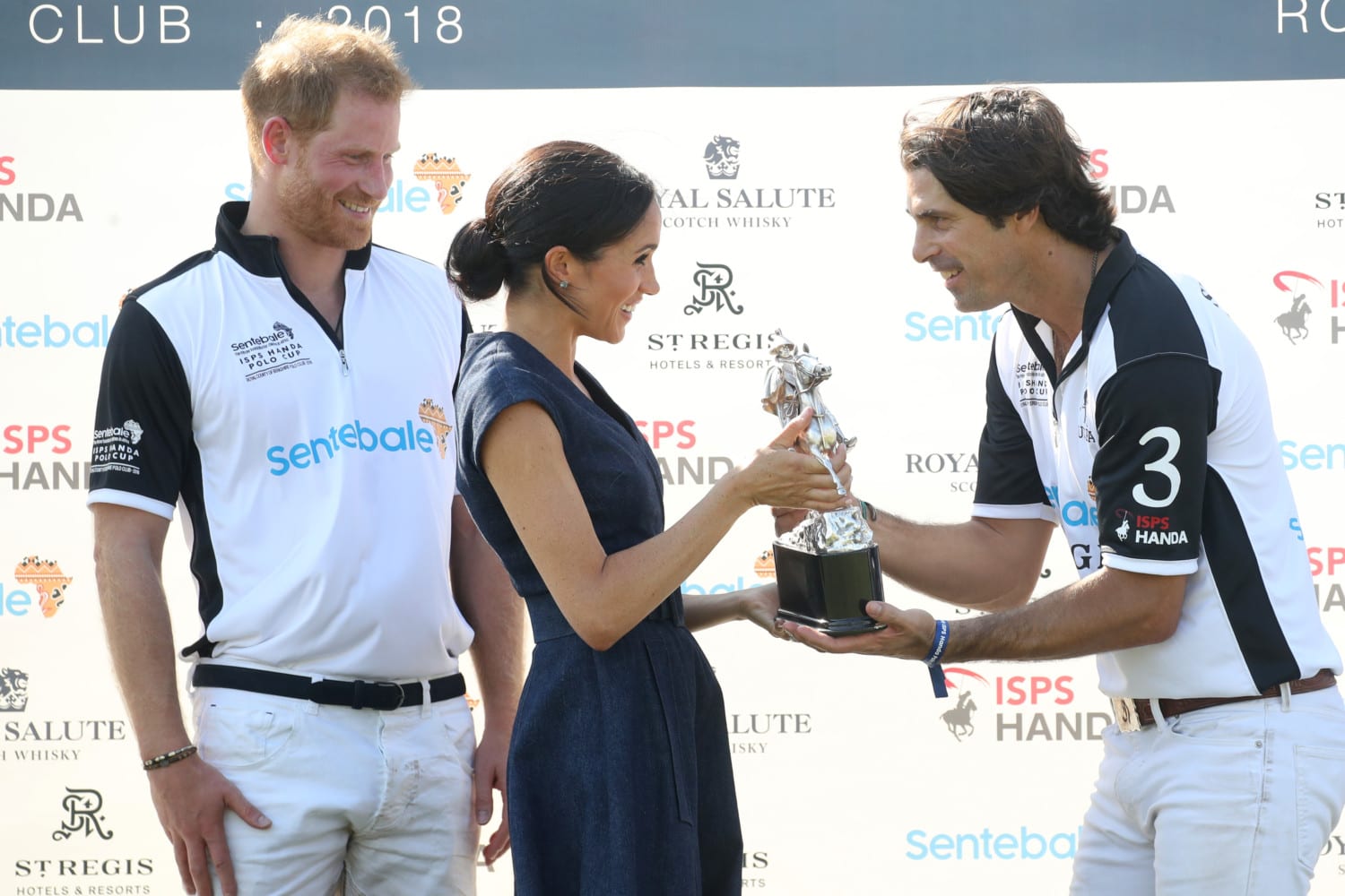 Sentebale Polo 2018 trophy photo
