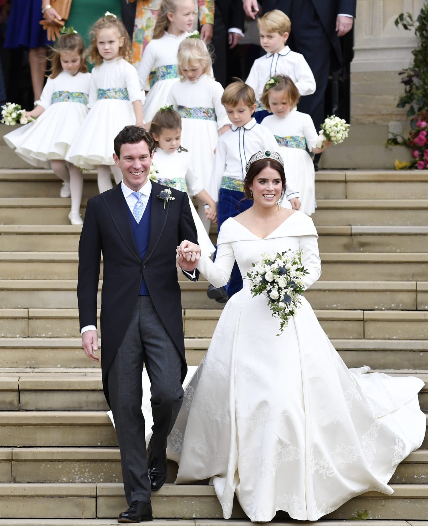 Princess Eugenie Jack Brooksbank wedding photo