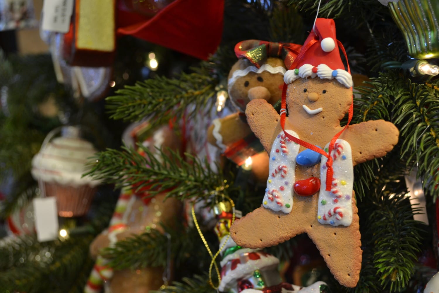 gingerbread man ornament photo
