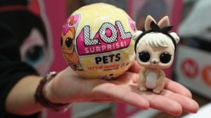 Hilaria Baldwin Hosts Launch Of L.O.L. Surprise! Unboxing Video Booth And L.O.L. Surprise! Pets At Toys 'R' Us, NYC