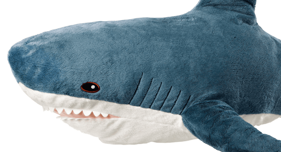 ikea giant stuffed shark